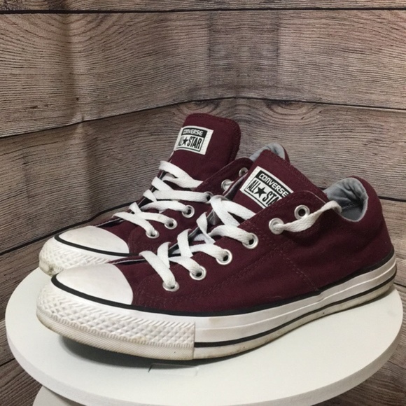 Converse Shoes | Wine Colored Converse 